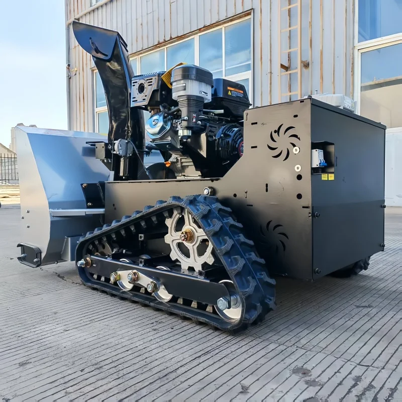 Best Selling Remote Control Tracked Snow Blower Machine Crawler Snow Cleaning with CE Remote Control Snow Blower