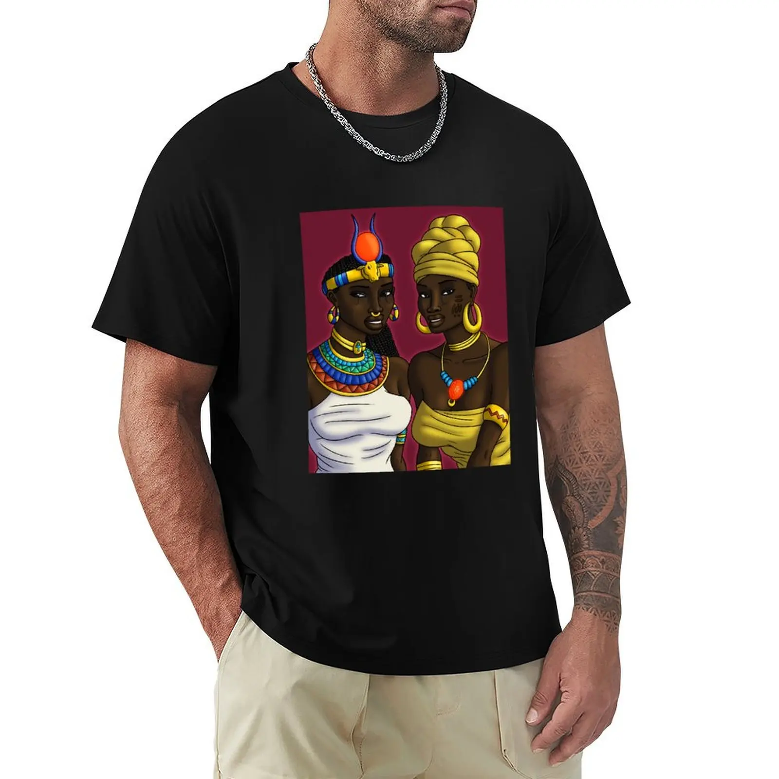 

African Love Goddesses T-Shirt hippie clothes funny costumes shirts graphic tee mens t shirt graphic