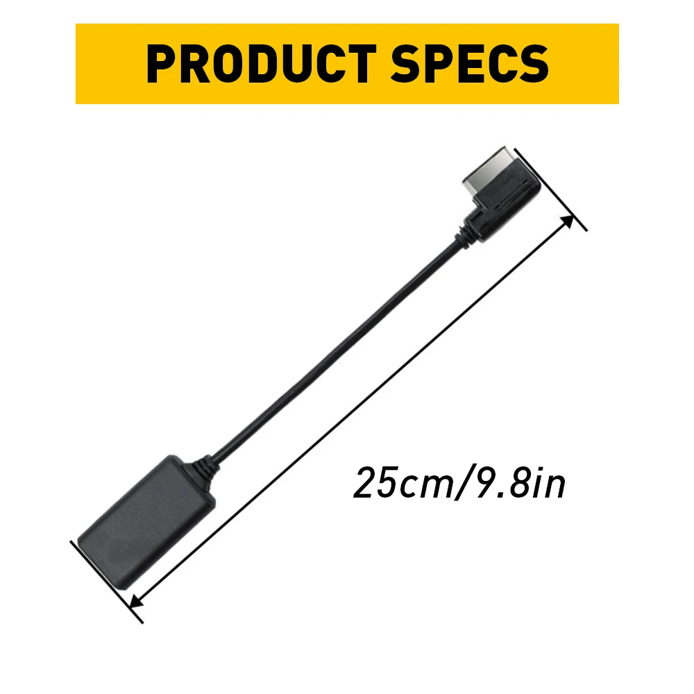 Car AMI To USB Cable For Audi A1 A3 A4 A5 A6 A7 A8 Q3 Q5 Q7 RS4 S6 Accessories Bluetooth Music Interface AUX Audio Cable Adapter
