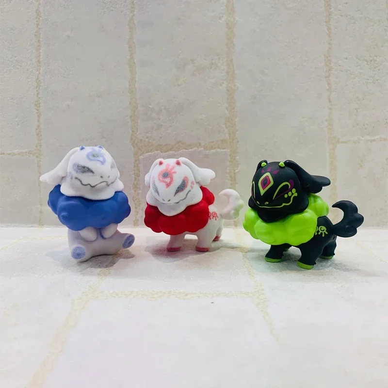 SO-TA Gashapon ของเล่นแคปซูล Creature Kawaii Mythical Creatures หนุ่ม Hakutaku Dragon น่ารัก Action Figure สําหรับของขวัญเด็ก