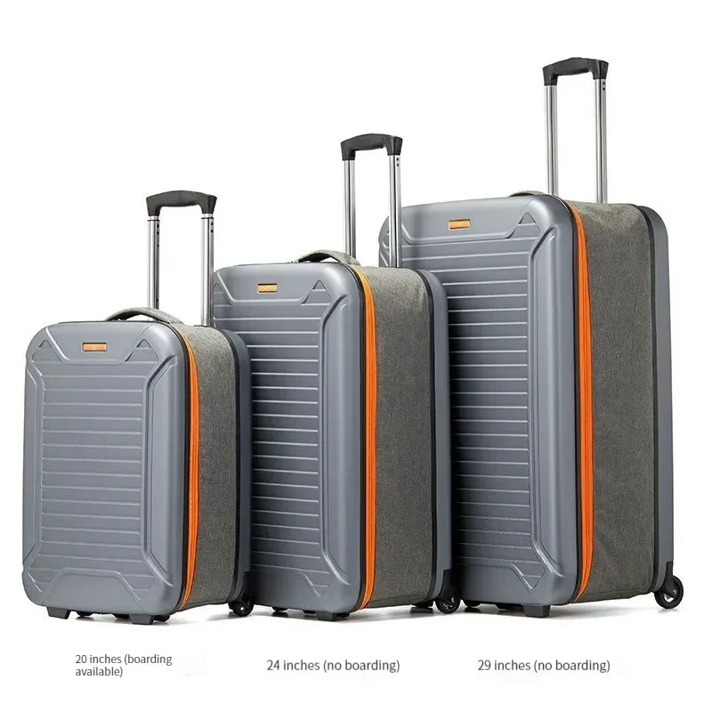 1PC 20 inch folding trolley case manufacturer spot wholesale suitcase travel business light travel suitcase