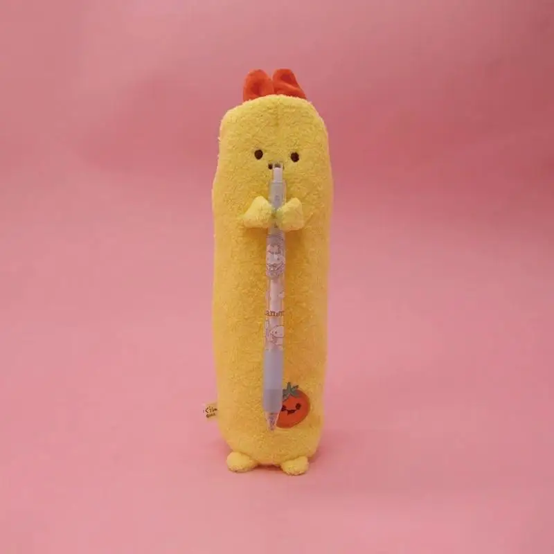 Sumikkogurashi Smażone Krewetki Tempura Uroczy Pluszowy Piórnik Dużej Pojemności Mini Zabawki Torba do Przechowywania Prezent Urodzinowy dla Dzieci