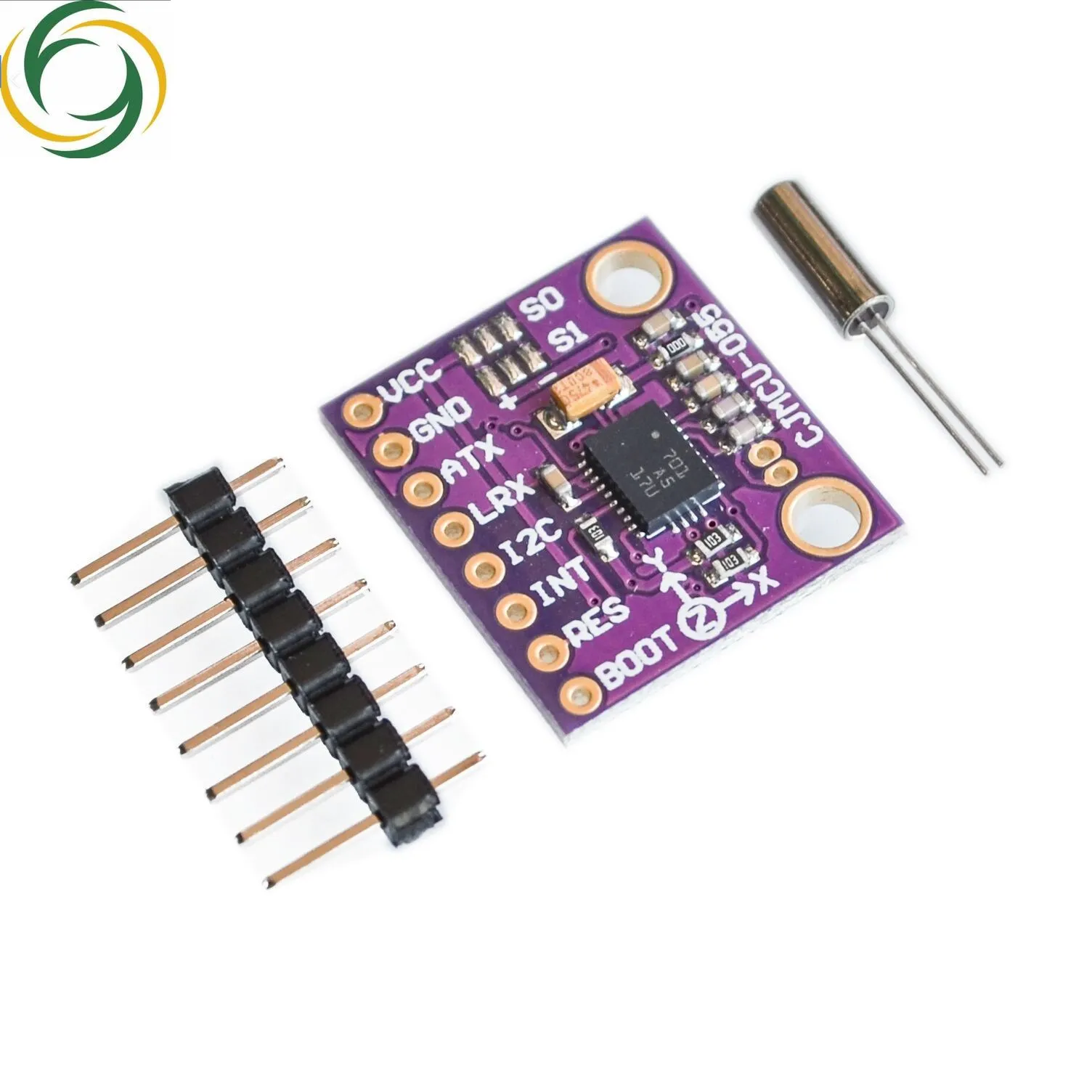 

BNO055 Attitude Sensor Module MCU 9DOF Intelligent 9 Axis UART I2C Interface Acceleration Gyro Magnetic