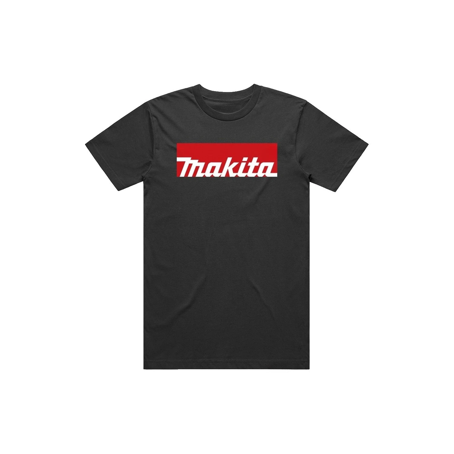 2026 New Makita Tools Family Matching Oversized Unisex Streetwear T Shirt Red Box Text Graphic Power Tools Casual Cotton Tee