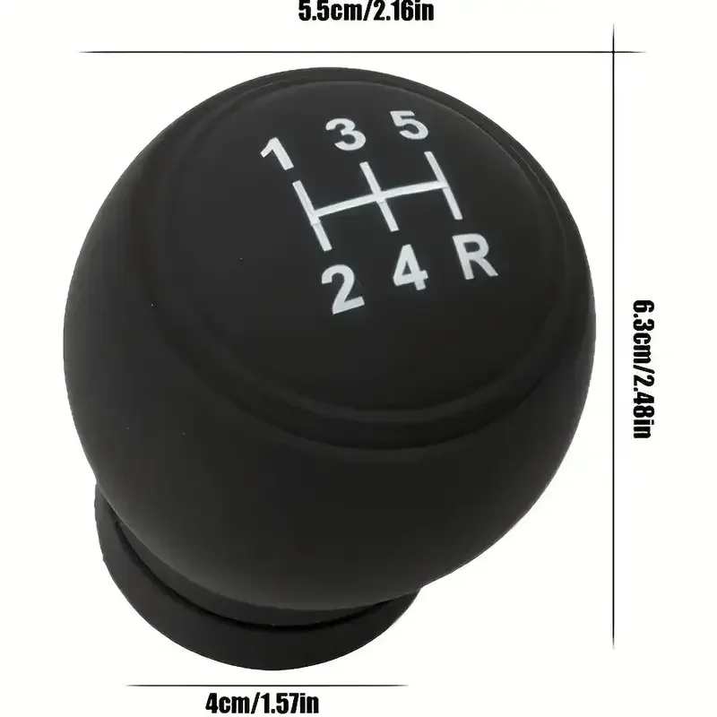 Universal Car Gear Shift Knob Collars 5/6 Spped Silicone Gear Shift Knob Protective Cover Lever Handle Car Interior Accessories