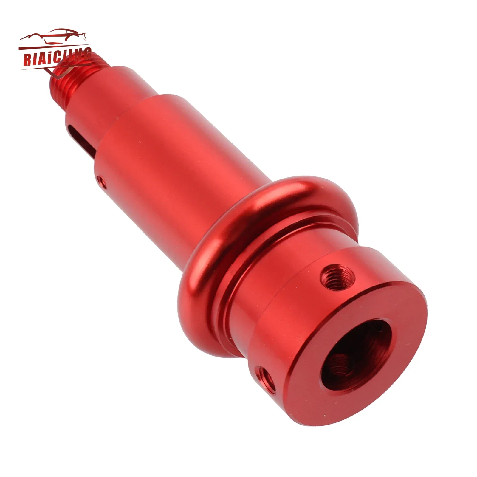 Aluminum Automatic Shifter Adapter, 12×1.25mm CVT Shift Knob Adapter For Honda Civic 2011-2025 9th 10th 11th Gen