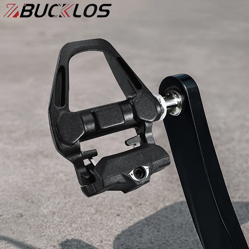 

Титановая педаль для шоссейного велосипеда Bucklos с фиксирующей пластиной 6d для педалей шоссейного велосипеда Spd-Sl, самоблокирующиеся алюминиевые детали для велоспорта Ti