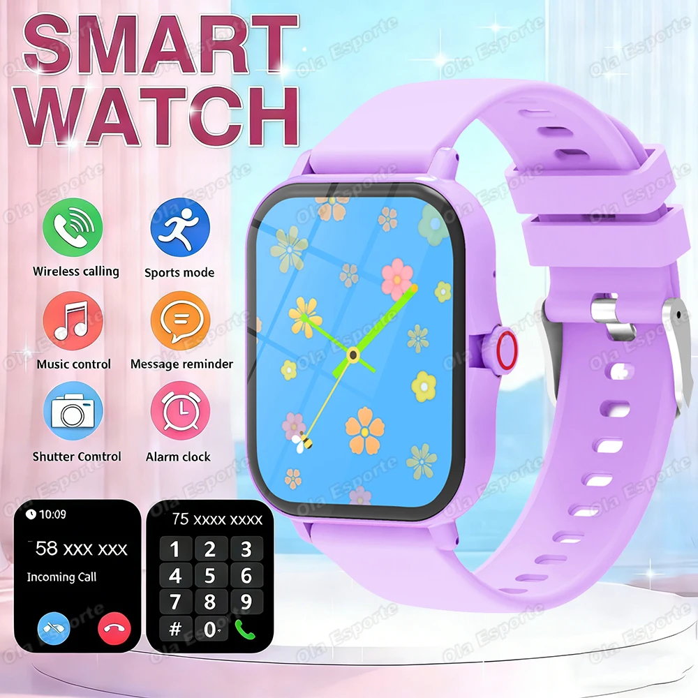 

Новые умные часы 2026, мониторинг здоровья, напоминание о вызове, Bluetooth-калькулятор вызова, прикроватная лампа, водонепроницаемые умные часы для спорта на открытом воздухе