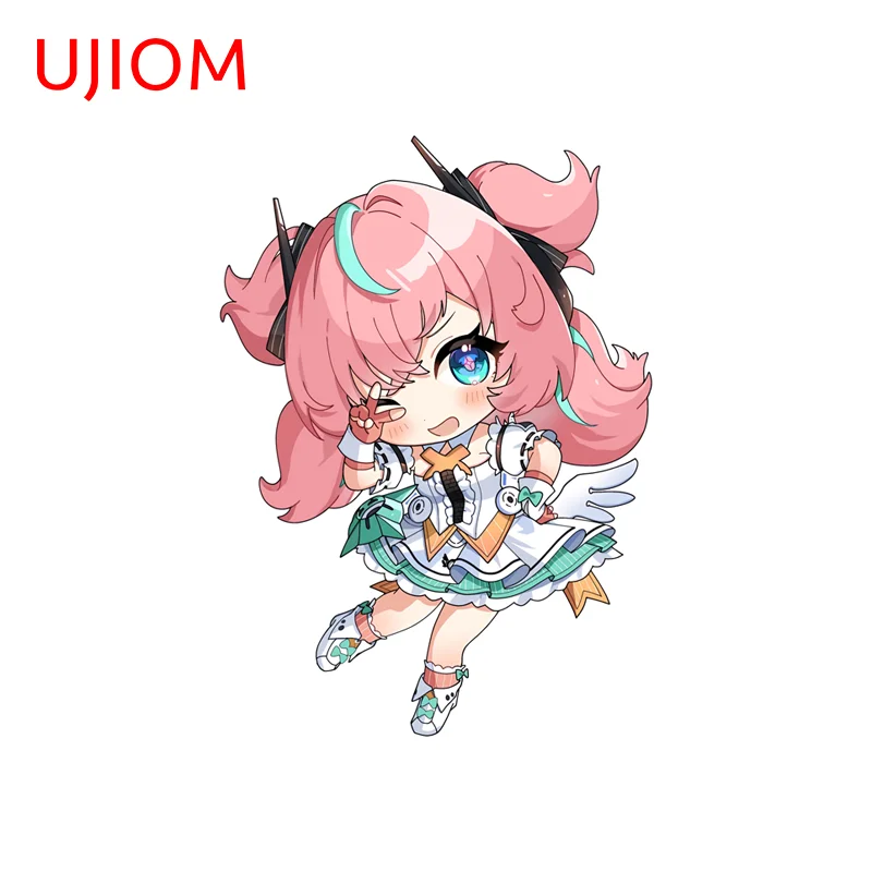UJIOM Zenless Zone Zero Aria Wall Sticker Premium Enchanting Design Sunscreen Vinyl Graffiti Decal Veneer Sofa Wall Decor