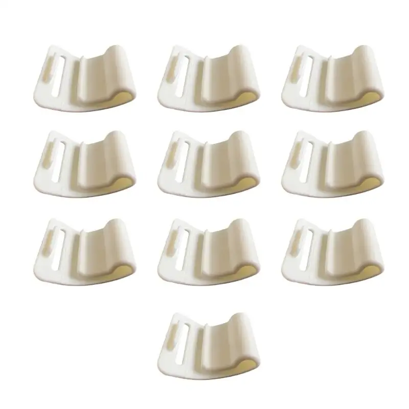 U13f 10pcs 베이비 욕조 그립 그립 비 슬로프 디자인 안전한 유아 목욕 경험을위한 부착 및 분리하기 쉬운 유아 목욕 경험