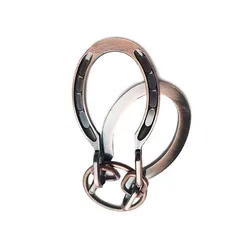 Alloy Horseshoe Lock Magic Puzzle Solving Toys Intelligence Unlocking Ring Buckle Children Adult Puzzle Leisure Toys