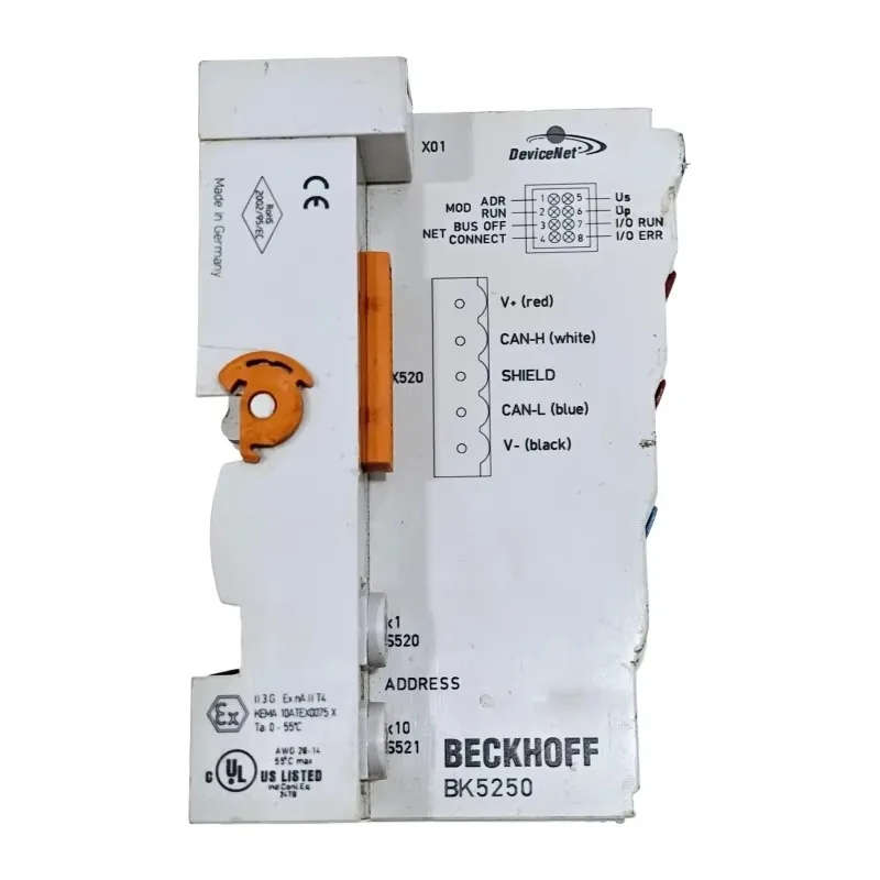 Beckhoff BK5250 Compact Bus Coupler for DeviceNet for PLC Programming and Industrial Control Fast Shipping