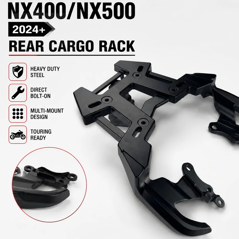 MTKRACING For NX500 NX400 CB500 CB400X Motorcycle Rear Luggage Rack Rear Shelf Luggage Carrier Rack