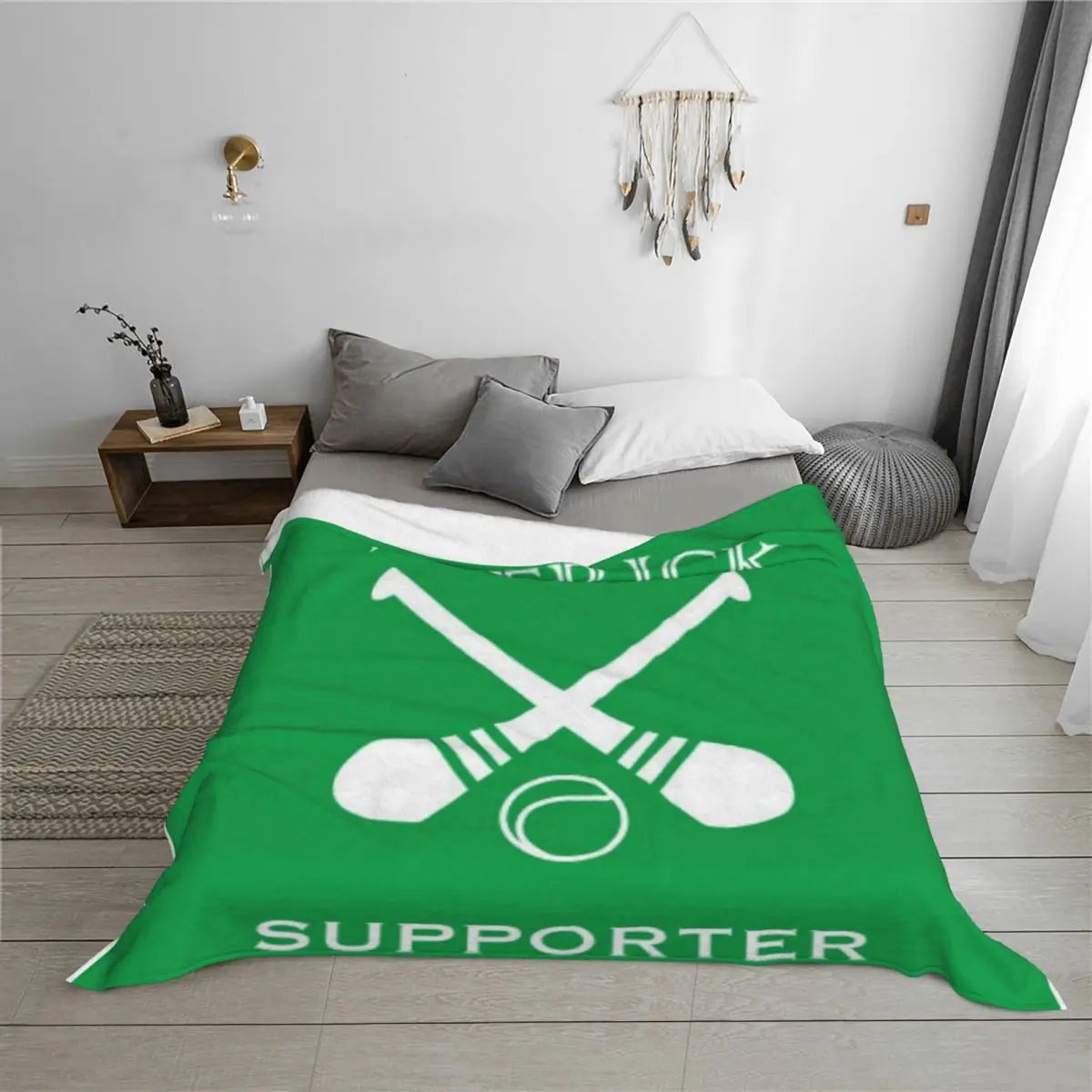 ليمريك هيرلينج داعم رمي بطانية أرائك عصرية مرجحة لبطانيات الأطفال