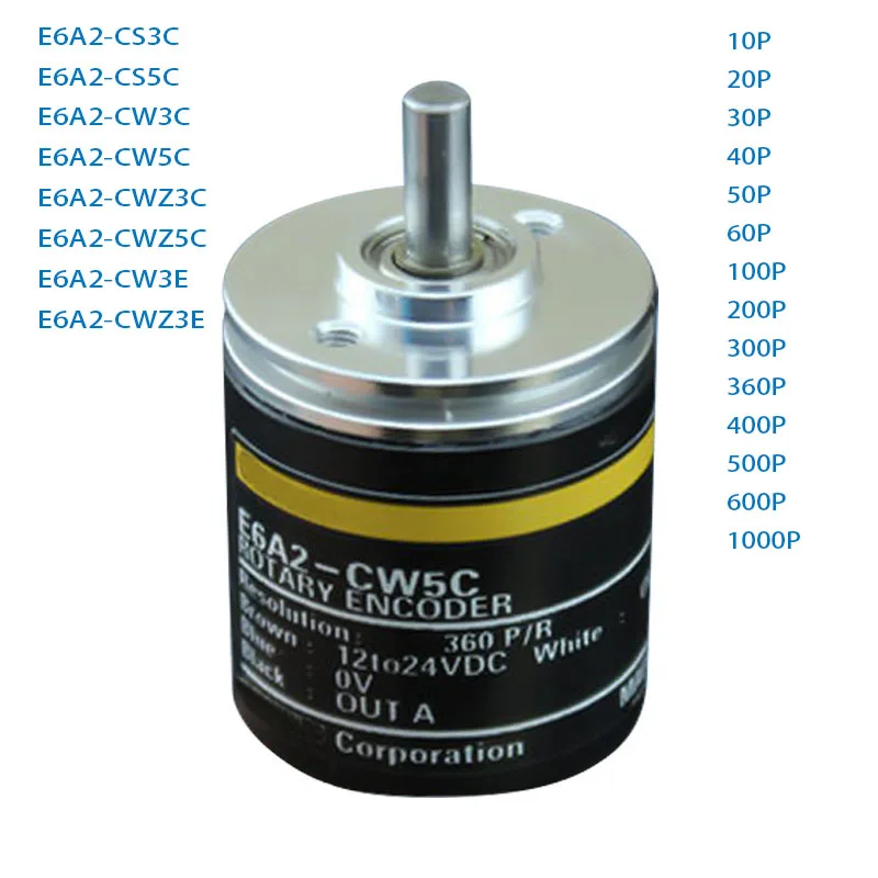 

Rotary encoder E6A2-CS3C E6A2-CS5C E6A2-CW3C E6A2-CW5C E6A2-CWZ3C E6A2-CWZ5C E6A2-CW3E E6A2-CWZ3E