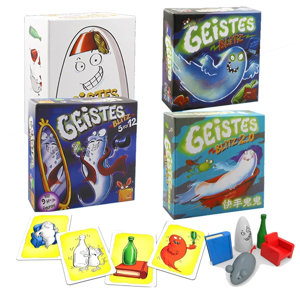 Geistes Blitz 1,2,3,4 Ghost Blitz Geistesblitz Zoch Verlag Ghost Blitz Board Game Family Game Card Game