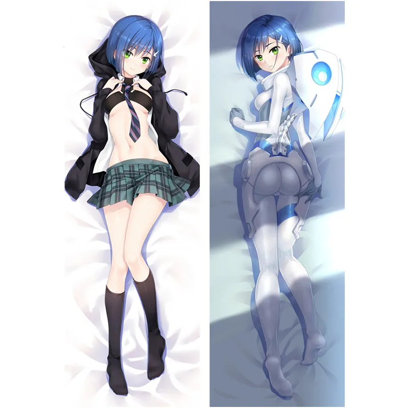 Anime Sexy DARLING in the FRANXX ICHIGO código: 015 Dakimakura funda de almohada para el cuerpo abrazando Fundas de cojín regalos Otaku sin censurar 18