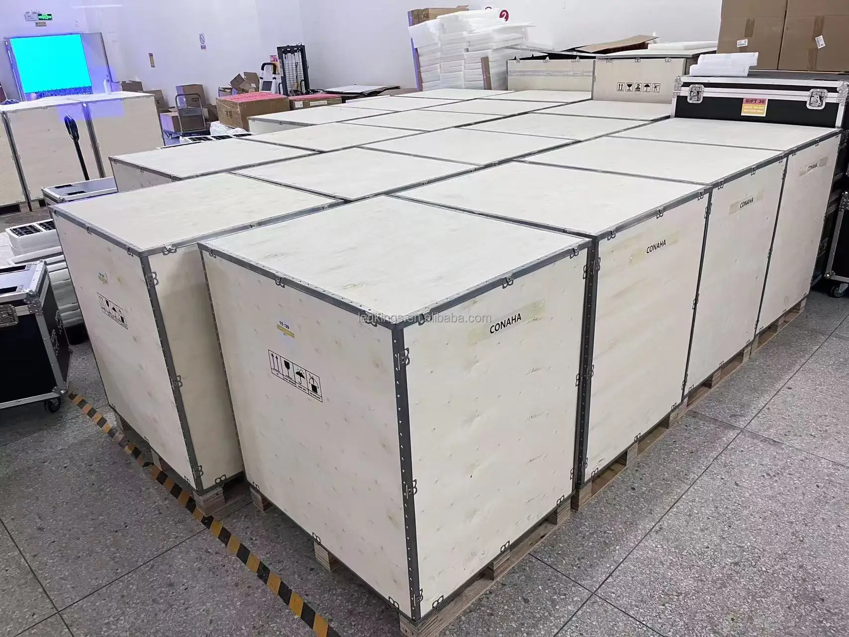 تخصيص تأجير داخلي GOB Smd كامل اللون P1.56 يموت يلقي الألومنيوم شاشة Led رقمية فيديو جدار عرض لوحة شاشة Led Adv