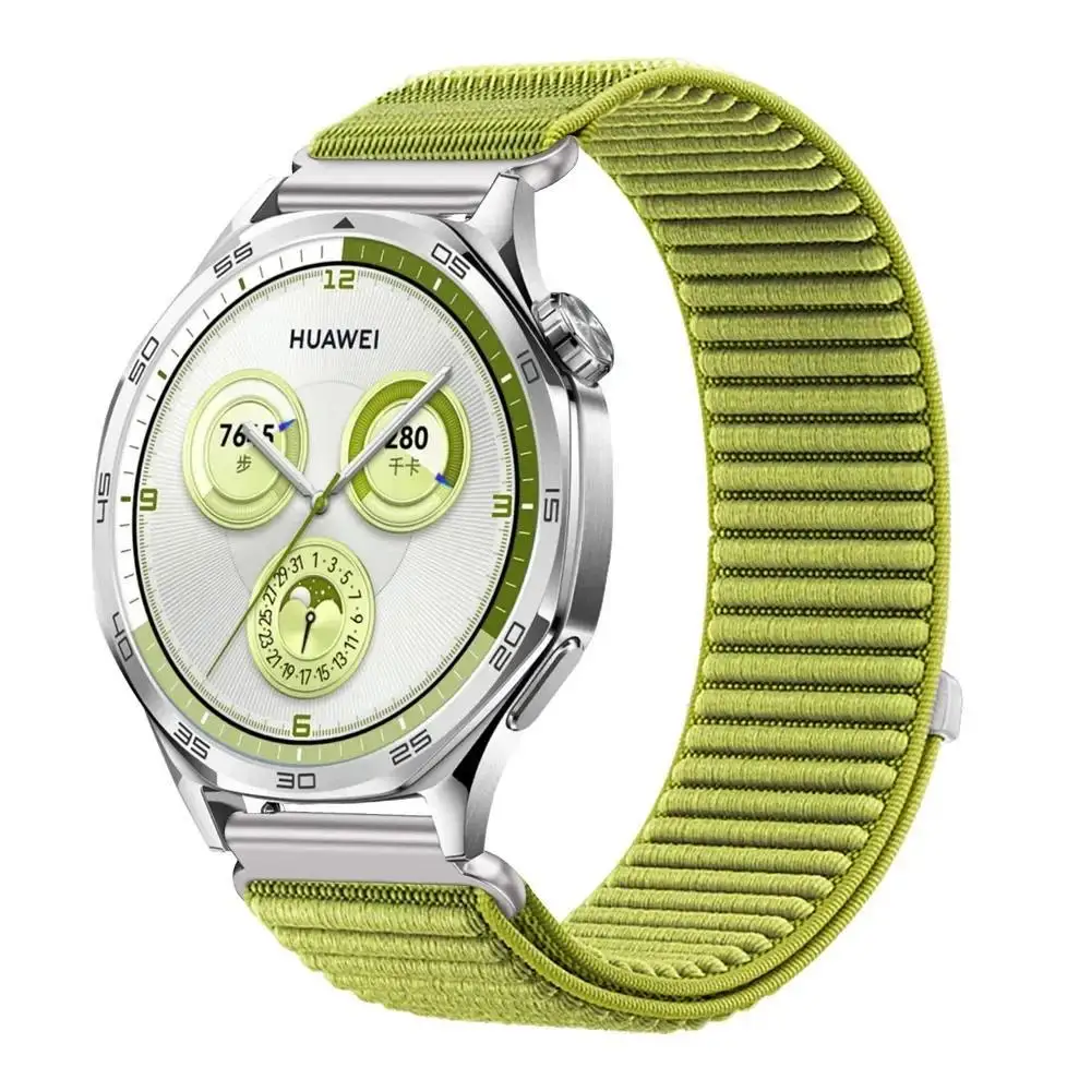 18 20 22 mm Sport-Nylonband für Samsung Galaxy Watch 7 6 5 4 Weave-Armband für Huawei Watch GT6 GT5 GT4 41 mm GT6 Pro Strap