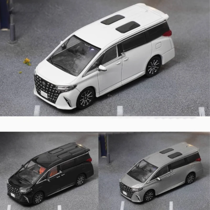 

Diecast 1:64 Scale Alphard MPV Commercial Vehicle Simulation Alloy Car Model Static Display Collectible Gift Souvenir Decoration
