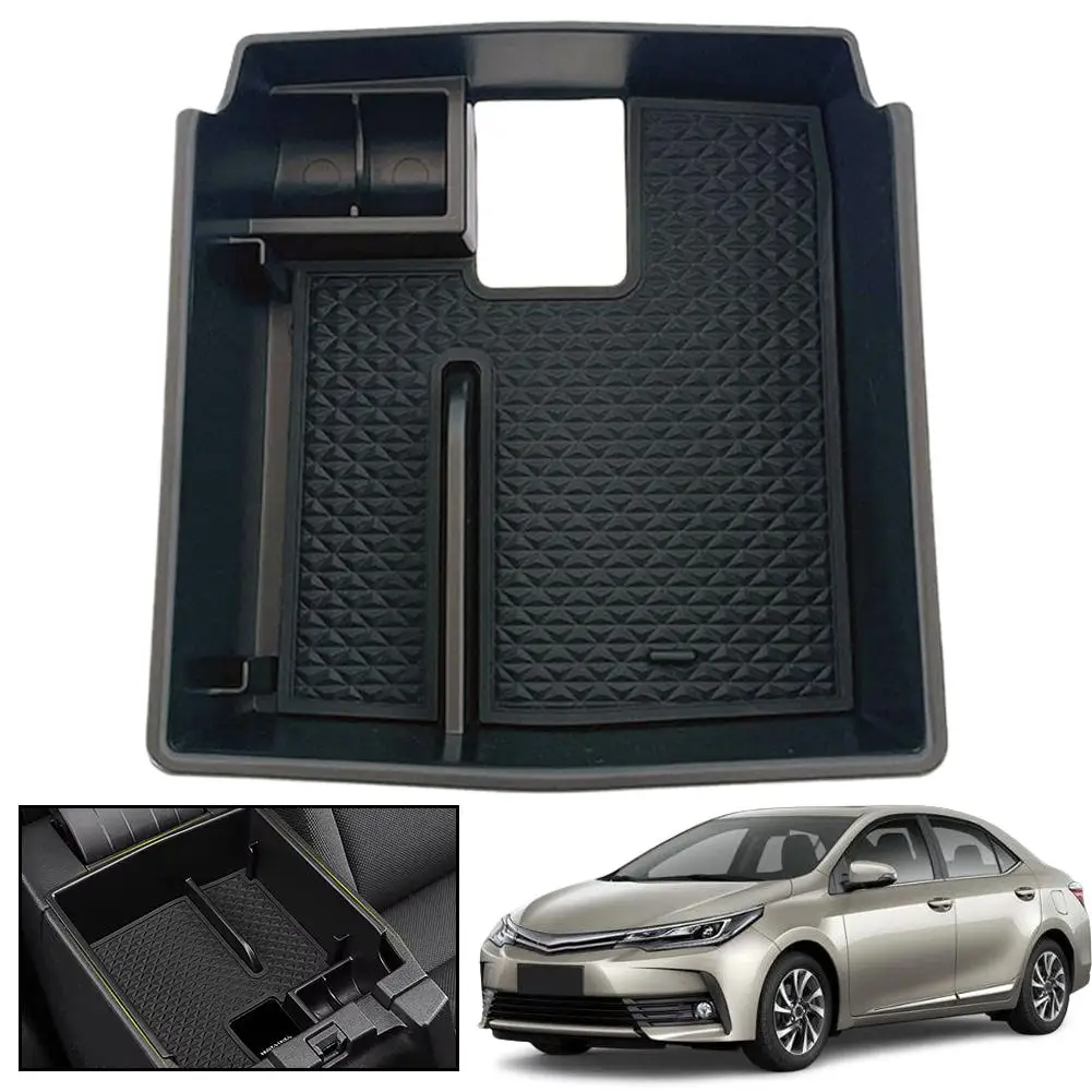  for Toyota COROLLA Cross XG10 2021-2025 Car Central Armrest Storage Box Organizer Tray Case Modification Boxes X2A6