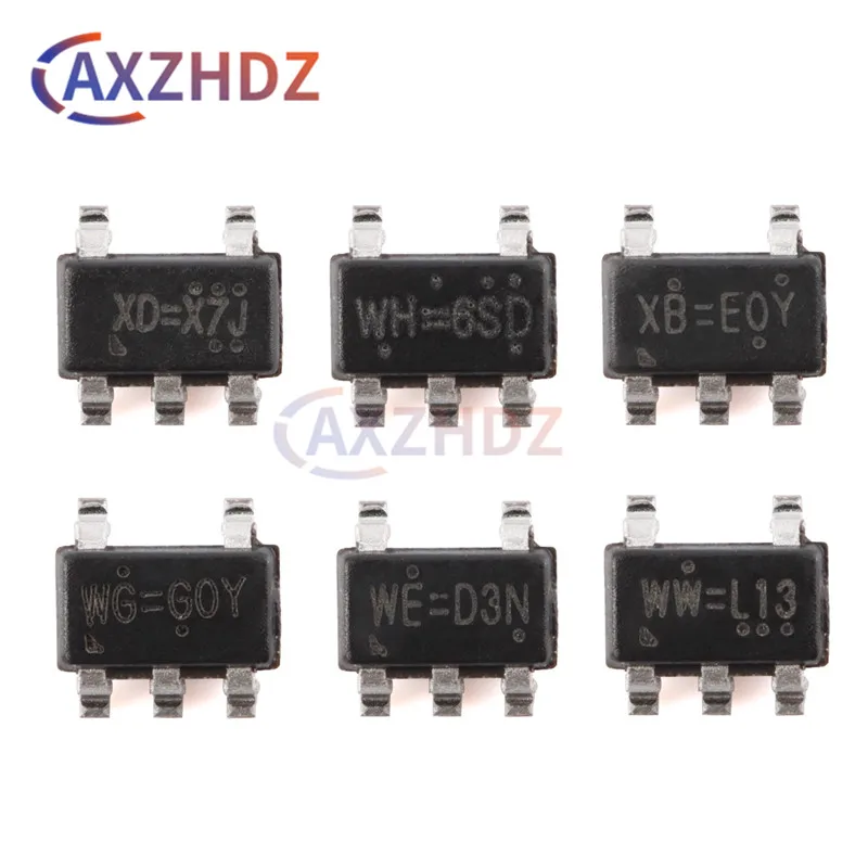 

20PCS RT9013-12G 1.2V 1.5V 1.8V 2.5V 2.8V 3.0V 3.3V SOT23-5 RT9013-33GB 12 15 18 25 28 30 33 GB 500mA LDO Regulator SMD Chip IC