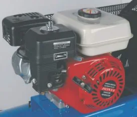 4 kW 5,5 PS Benzin-Luftkompressor Industriekompressor