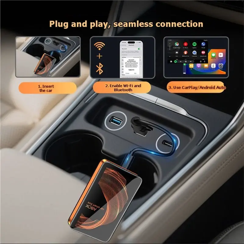 Wireless Carplay Ai Box Car Smart Box For Youtube -L94A