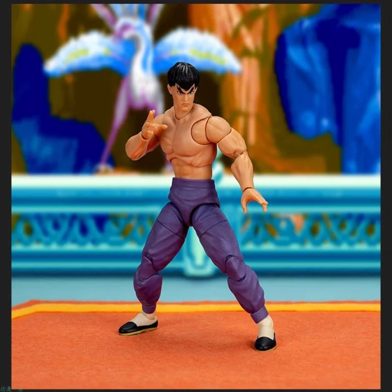 JADA Street Fighter model limited Flying Dragon game peripheral 1/12 movable doll toy hand puppet