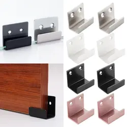 Stainless Steel U Shape Mirror Support, Display Buckle, Corner Hanging Tile Bracket, Wall Fixing Clip, Hanging Code