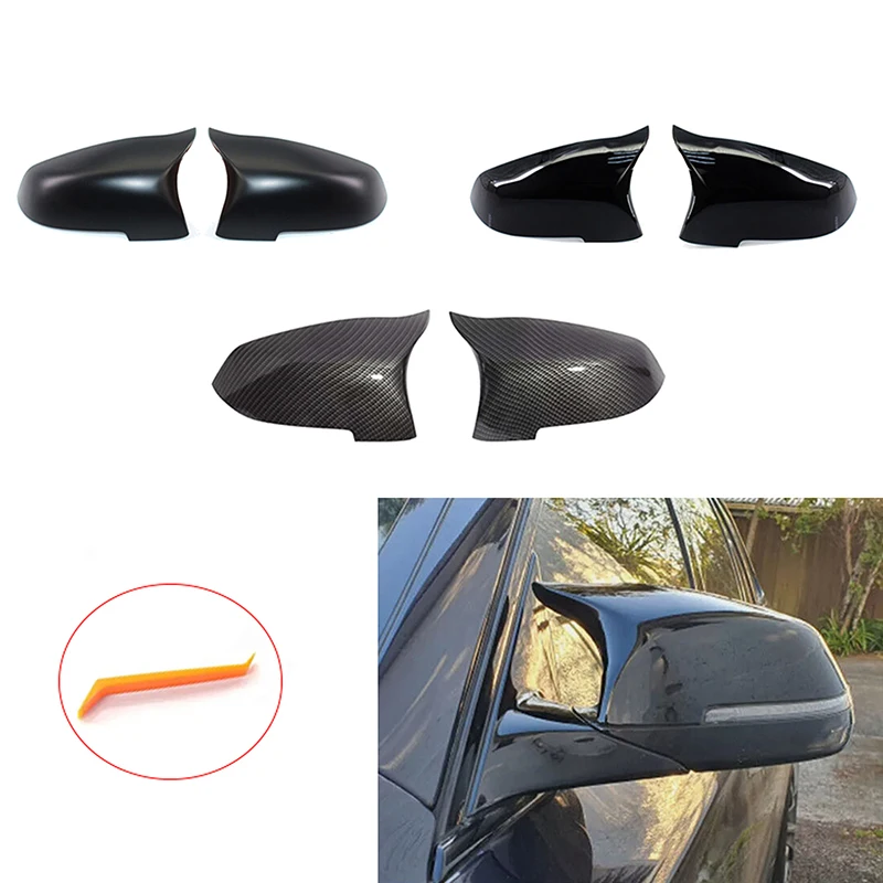 

Carbon Fiber Mirror Cover for BMW 3 5 7 Series F30 F10 F01 X3 X5 F25 F15 2014-2016 Cover Side Wing Cap Exterior StylingAccessory