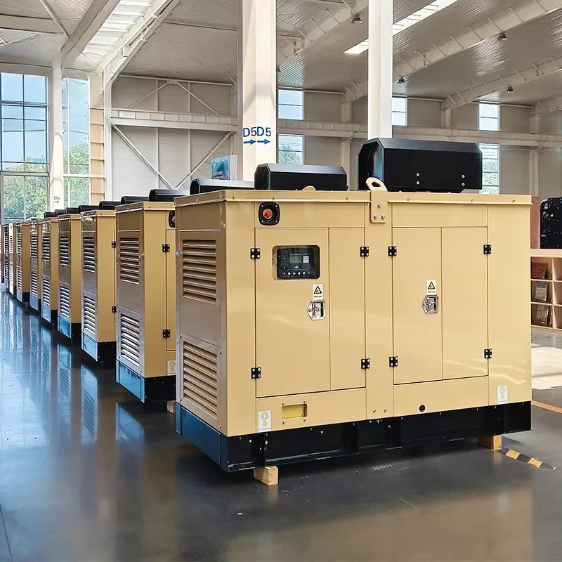 100kva  Generator Perkins Engine 50kw 80kw Professional Industrial Open Type  Generator Set