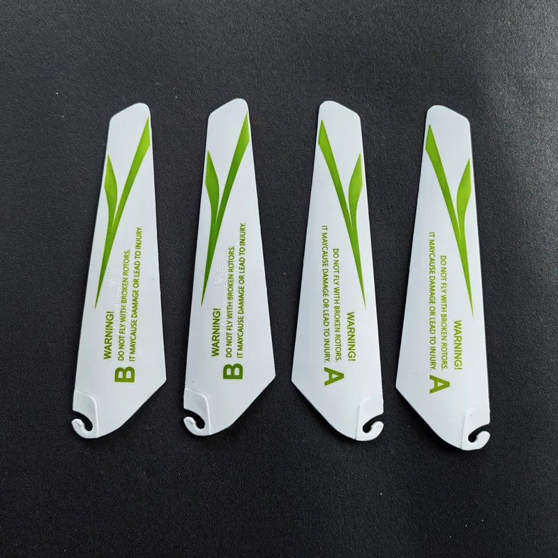 4Pcs AB 9CM Spare Blades Fans Props For R/c Mini Helicopter Rotor Rc CH002 CH023 Drone Copter Toys Spare Parts Accessories