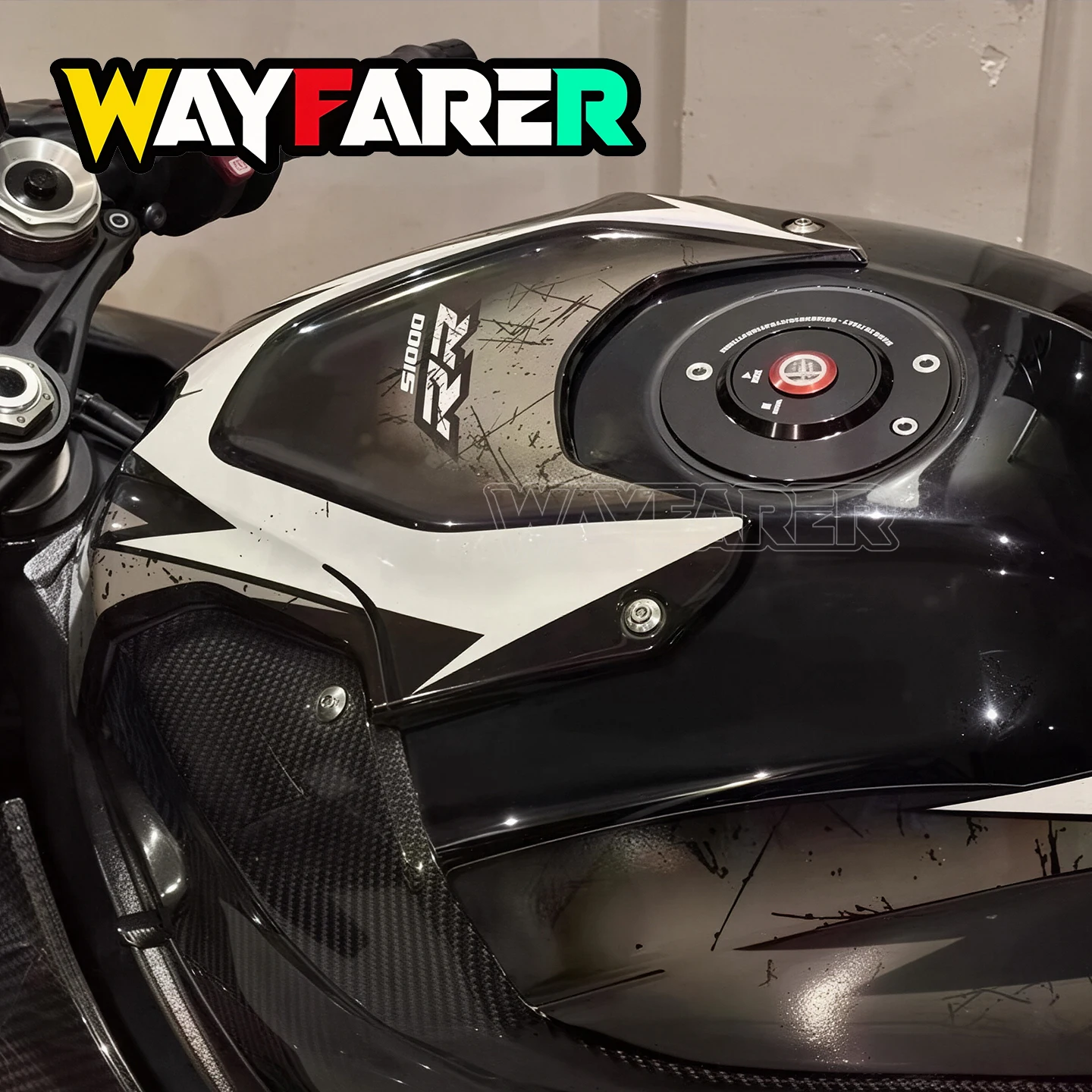 Racing Parts For S1000RR S1000R HP4 M1000RR M1000R S1000R HP2 S M 1000 R RR 2025 2026+ Motorcycle CNC Fuel Tank Cap With Key