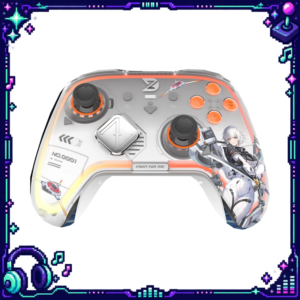ZD Ultimate Legend Gaming Controller Ling Cage Bai Yuekui Edition 8K Polling Gamepad for PC Steam APEX Gaming