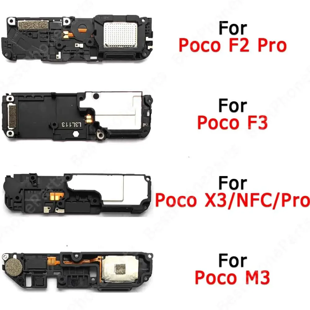 

For Xiaomi Poco F2 X3 NFC Pro F3 M3 Bell Loudspeaker Buzzer Ringer Loud Speaker Board Spare Parts Sound Module