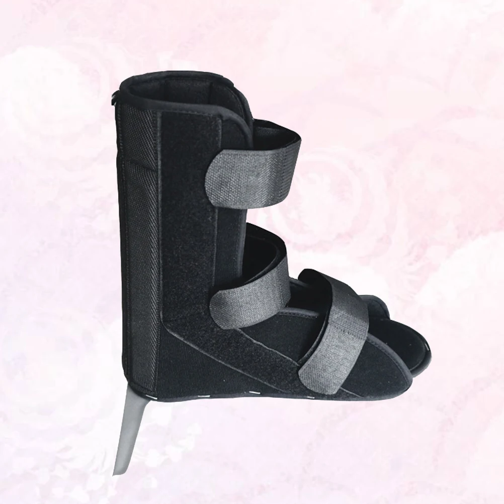 

Ankle Brace Support Foot Stabiliser Boot Size L Black For Sprains Rehabilitation Breathable Adjustable Pain Relief Recovery