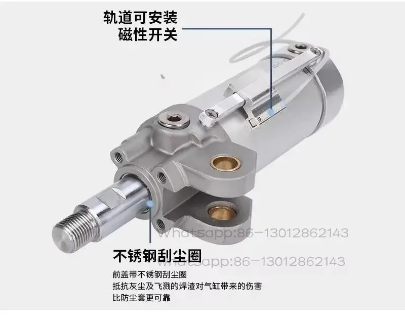 NEW   1PCS  Original pneumatic component MCKA63X50X75X100 special welding pressure clamping