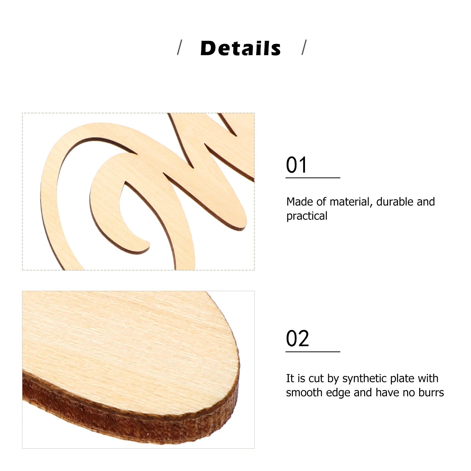 

4 pcs Creative Alphabet Hanging Decor Wooden Letter Pendant Home Wall Art Hollow Craft Sign Beige DIY Decoration Lobby Bedroom