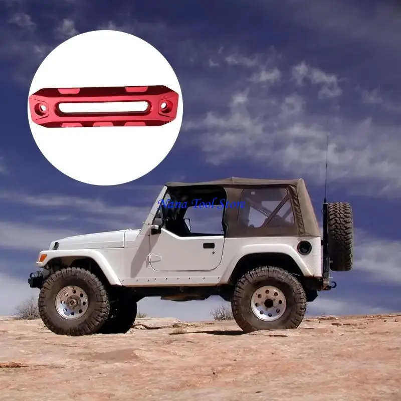 

Высокопрочный 10-дюймовый алюминиевый клюв 31GJ для плавной работы синтетического троса лебедки, надежного восстановления на