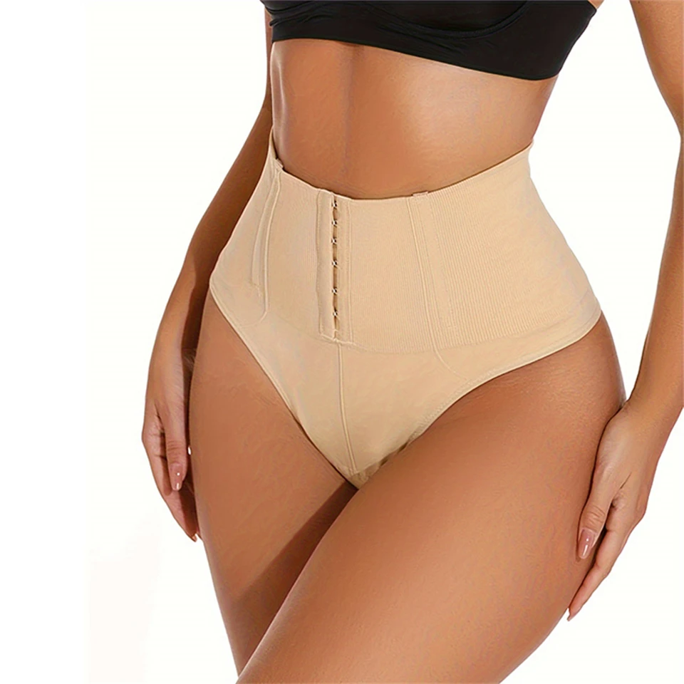 Becirzet Bauchkontroll-Höschen für Damen, Taillentrainer mit Verstellbaren Haken, Formende Unterwäsche, Schlankmachender Body Shaper, Unterhose für einen Flachen Bauch – Detail 9