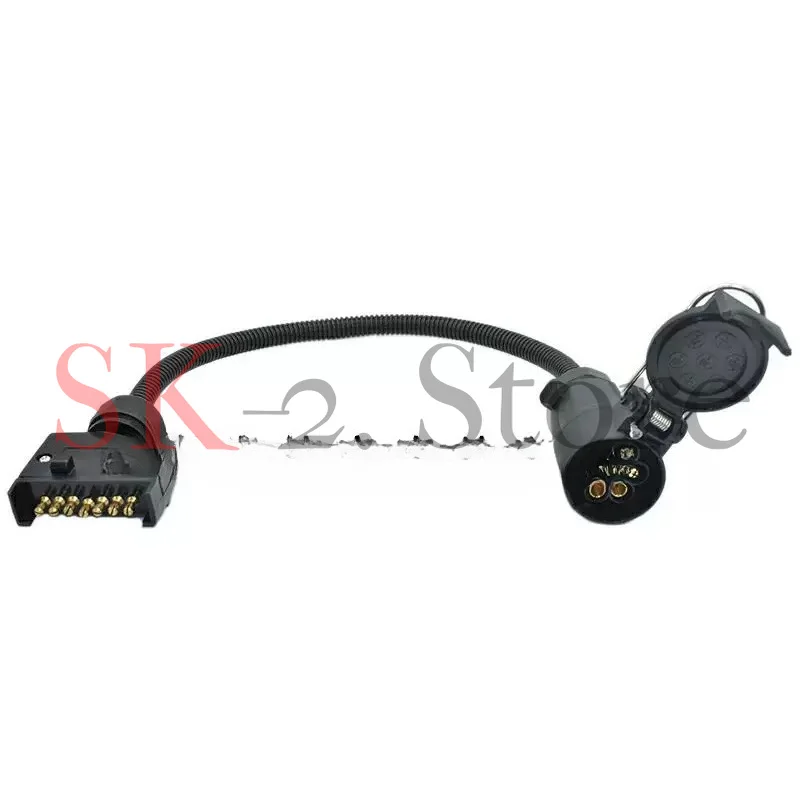 Trailer socket converter connector RV trailer 13 to 7 pin European 13 core to 7 core tail light letter