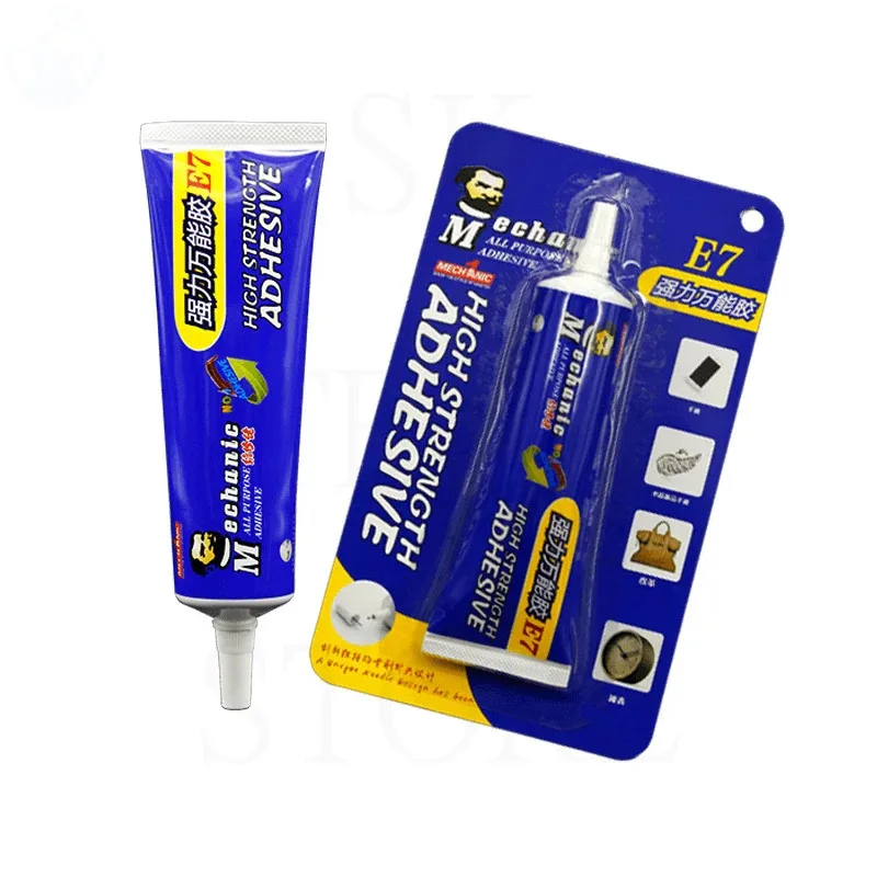 MECHANIC 50ml E7 Series Universal Fast Curing Sticky Glue Quick-dry Multi-function Adhesive for Phone Screen Middle Frame Repair