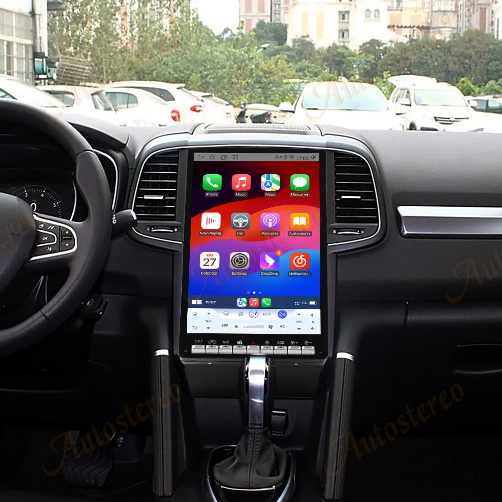 14.5 Inch Carplay Android 13 Car GPS Navigation Multimedia Player For Renault Megane 4 Koleos 2016-19 Car Radio Stereo Head Unit
