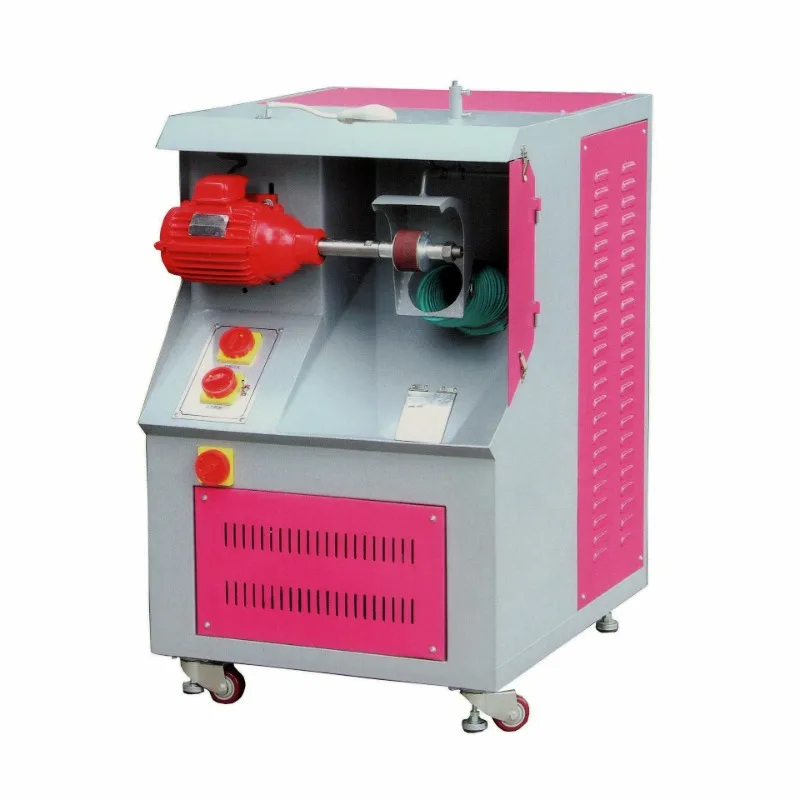 

Single head roughening machine with vacuuming, shoe making machinery
