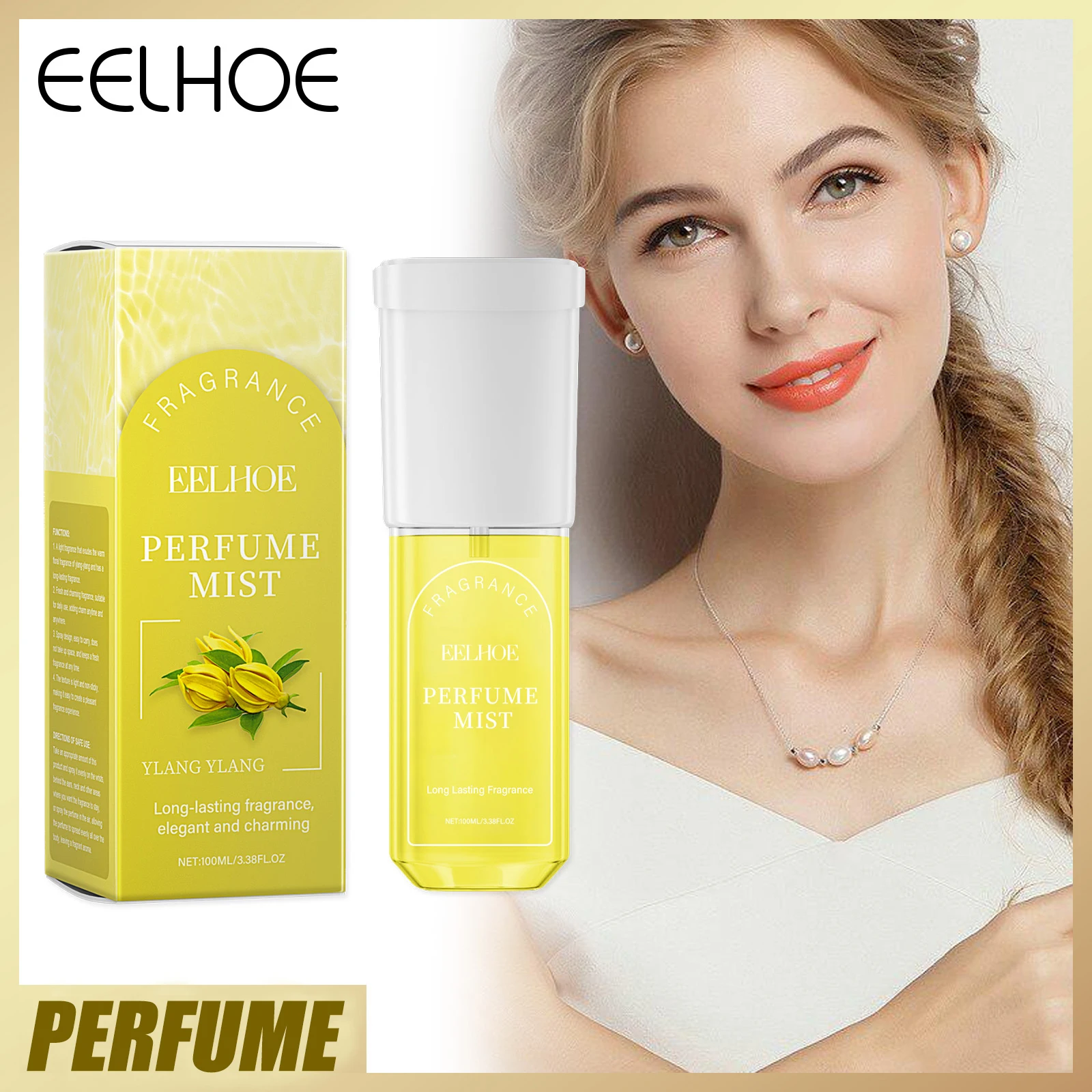 Body Perfume Spray Ylang-ylang Flower Fragrance Pheromone Perfume Attracts The Opposite Sex Lasting Fragrance Charm Perfume