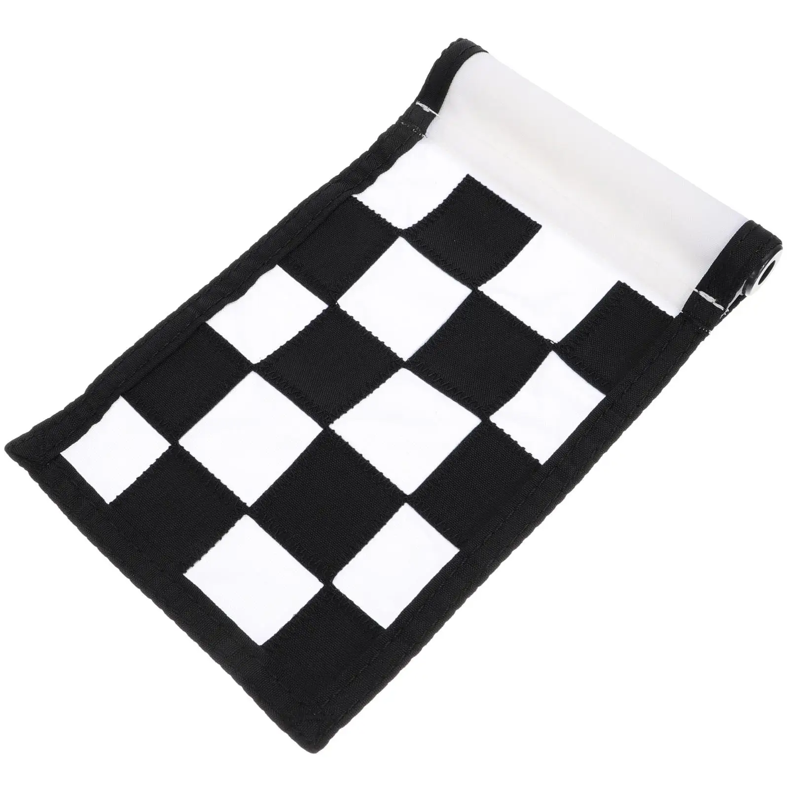 Golf Flag Checkered Practice Training Supplies Practicing Outdoor Professional Portable Course Detachable