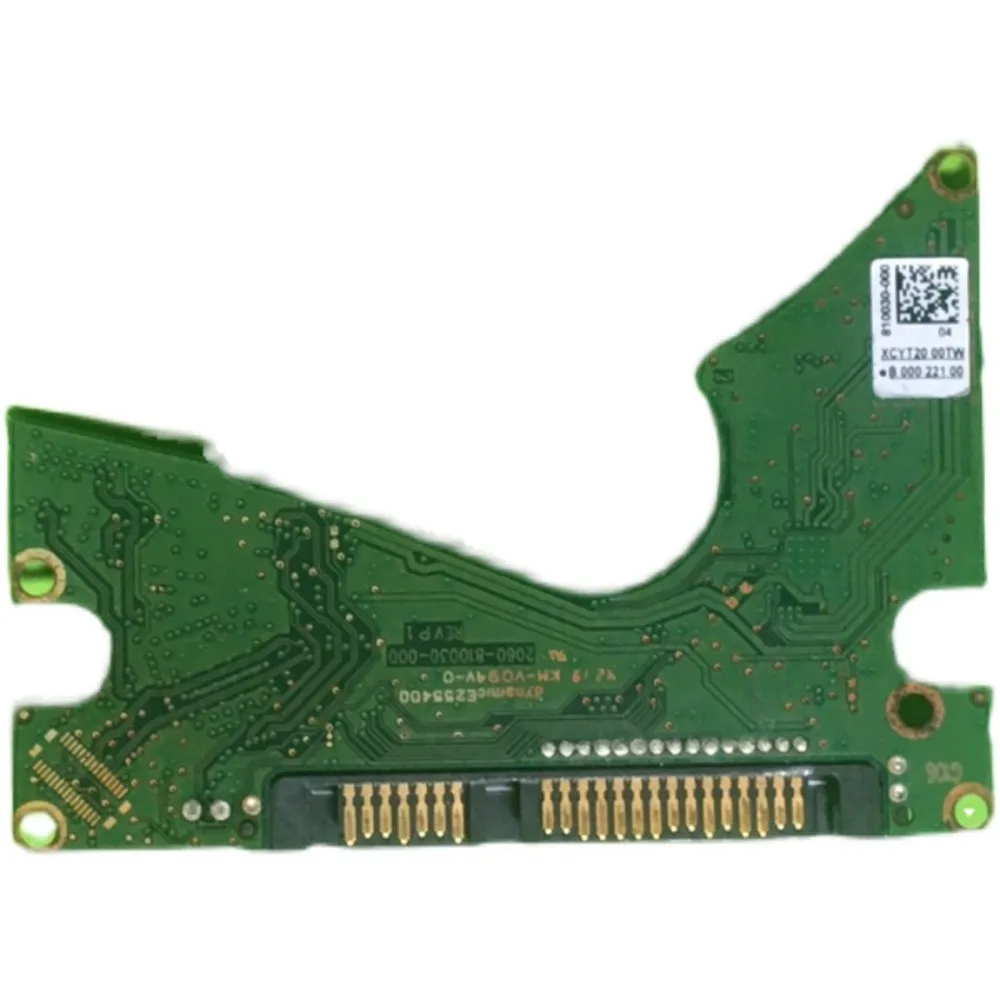 

WD for Western Digital Mobile Hard Disk PCB Unlocking Version 810030 000REV P1 PC3000 Read And Write Firmware