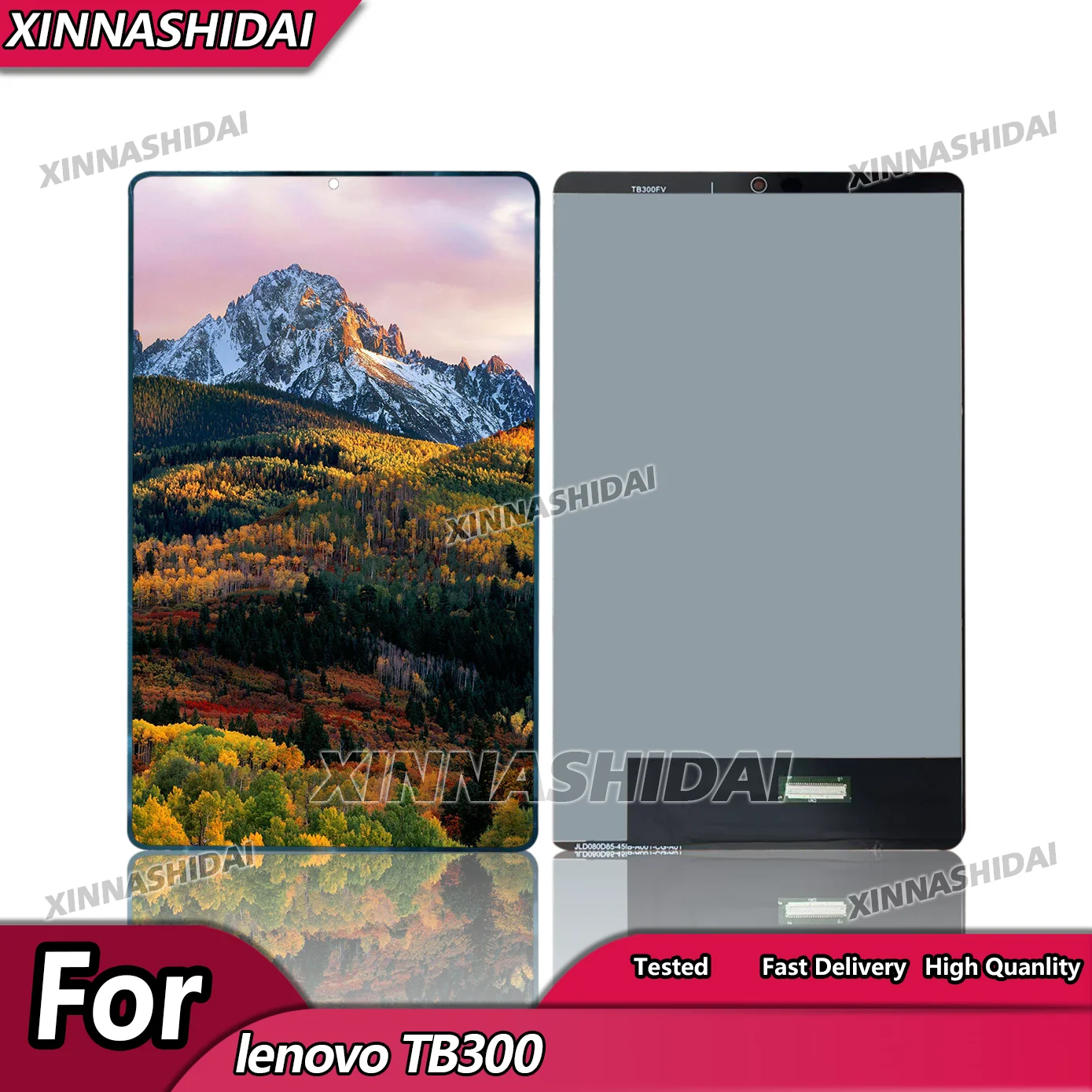 New Quality LCD For Lenovo Tab M8 4th Gen TB300 TB300FU LCD Display Touch Screen Digitizer Panel Full Assembly Replacement