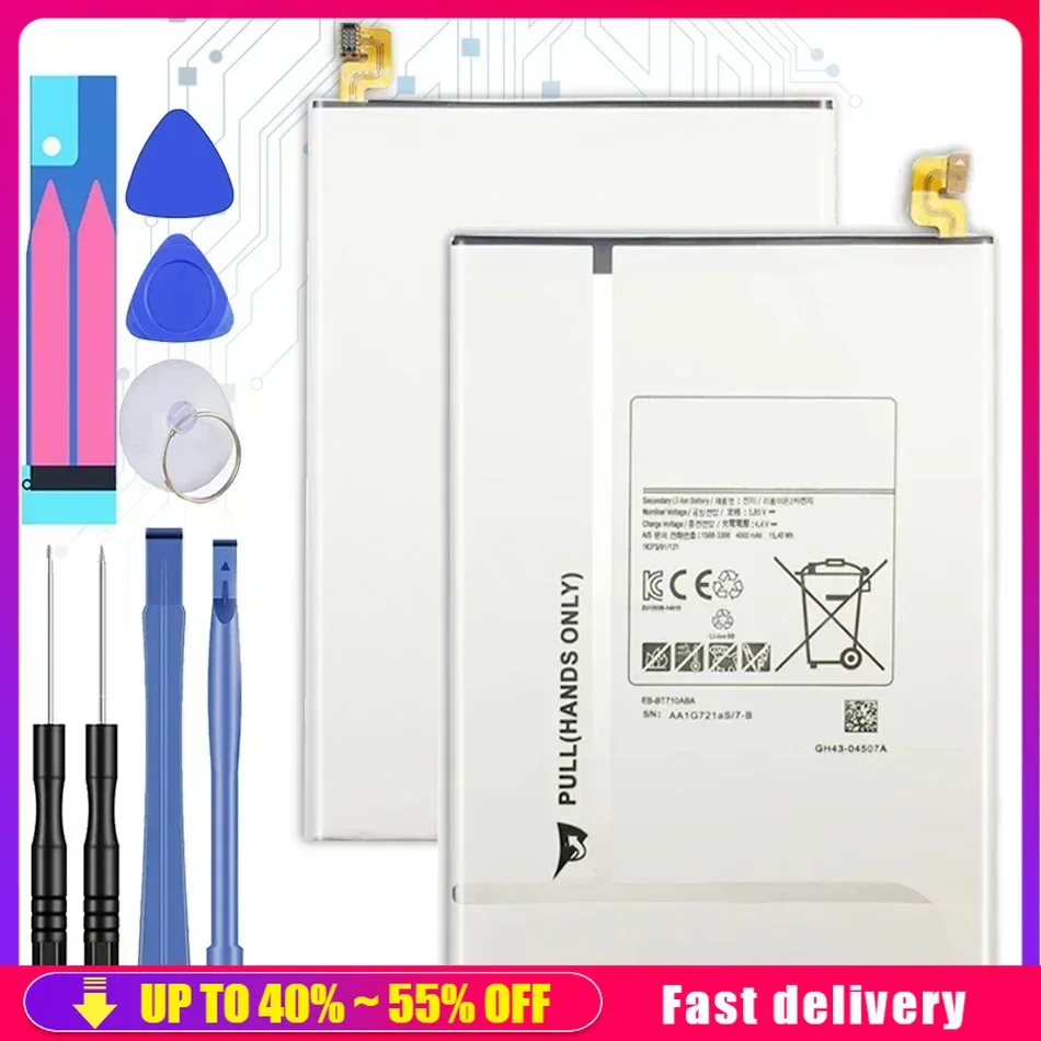 Tablet Battery For Samsung Galaxy Tab 2 3 4/Tab S S2 S3/tab A/tab E (7.0 8.0 8.4 9.6 9.7 10.1 10.5) For Pro 8.4/Note 8 10.1 12.2